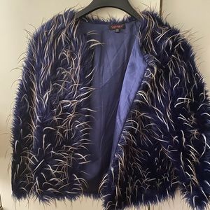 Faux fur coat